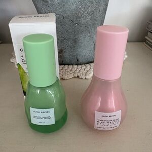 Glow recipe bundle full size dew drops and avocado recovery serum new Sephora